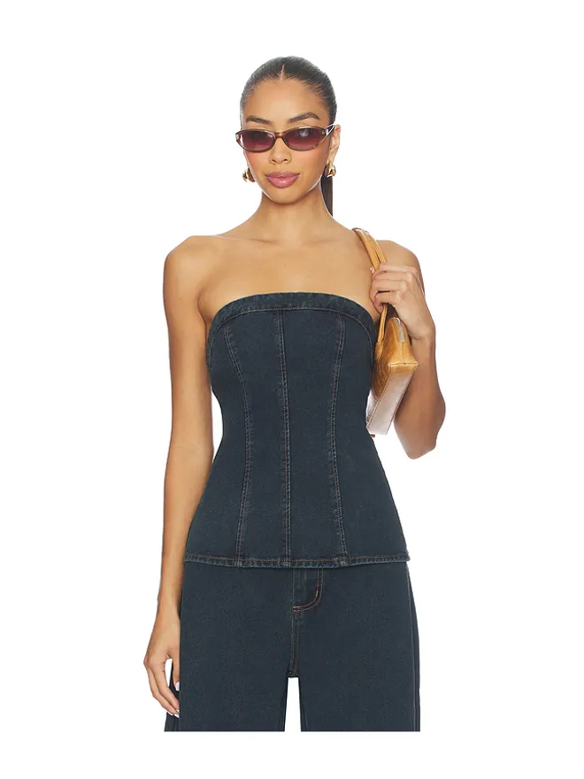 SNDYS SNDYS LEX DENIM CORSET トップの商品画像