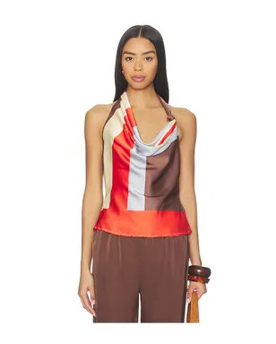 SNDYS JUNIE トップ - Red,Chocolate. - サムネイル1
