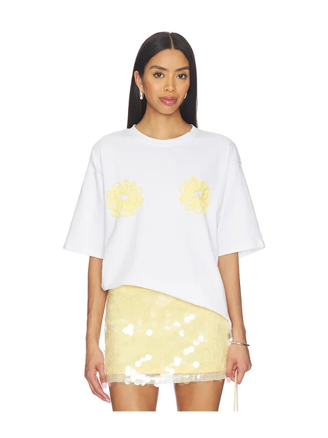 SNDYS SNDYS MAI TAI CORD FLORAL Tシャツの商品画像