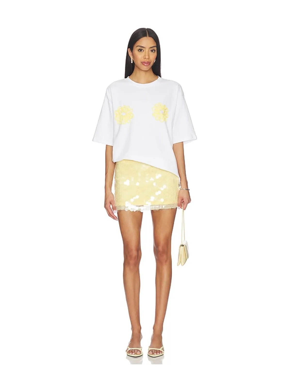 SNDYS MAI TAI CORD FLORAL Tシャツ - 画像4