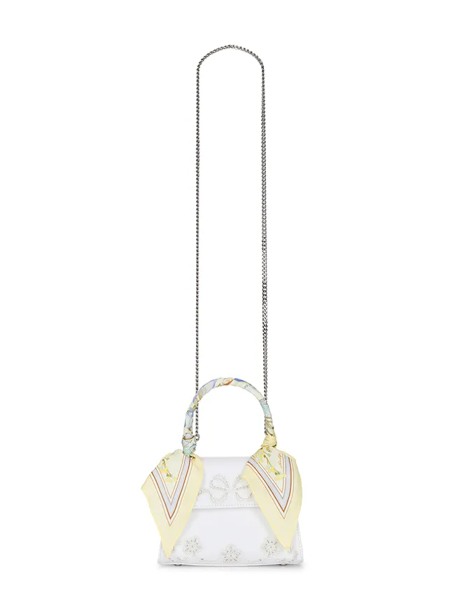 self-portrait self-portrait HANDBAG ハンドバッグ - Cream,White.の商品画像