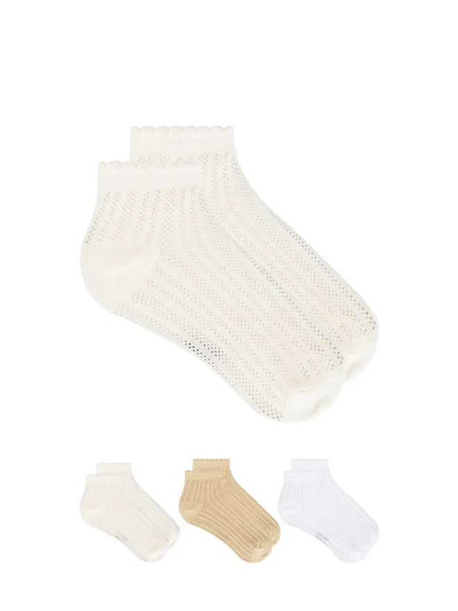 Stems Stems LACE くるぶし丈靴下の商品画像