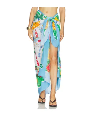 Seafolly VIVA VACATION サロン - Blue,Green. - サムネイル1