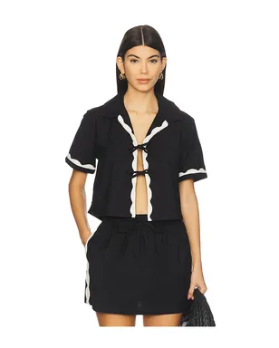 Seafolly TIE FRONT SHIRT リボンフロントシャツ - サムネイル1