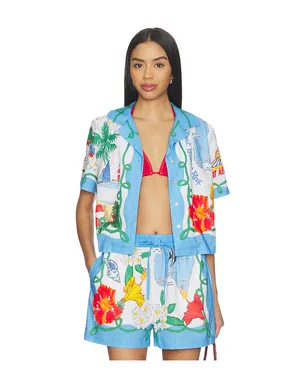 Seafolly VIVA VACATION ボタンアップシャツ - サムネイル1