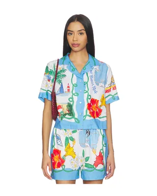 Seafolly VIVA VACATION ボタンアップシャツ - サムネイル2