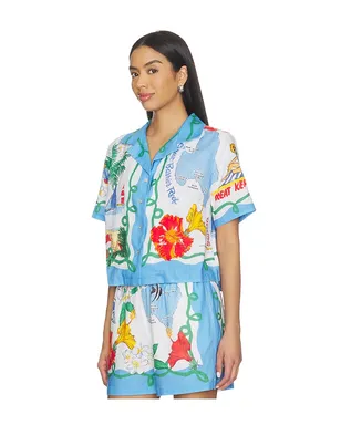 Seafolly VIVA VACATION ボタンアップシャツ - サムネイル4