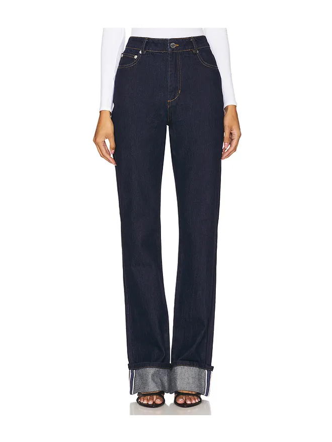 SEROYA SEROYA ASHTON HIGH RISE SLIM FLARE デニムの商品画像