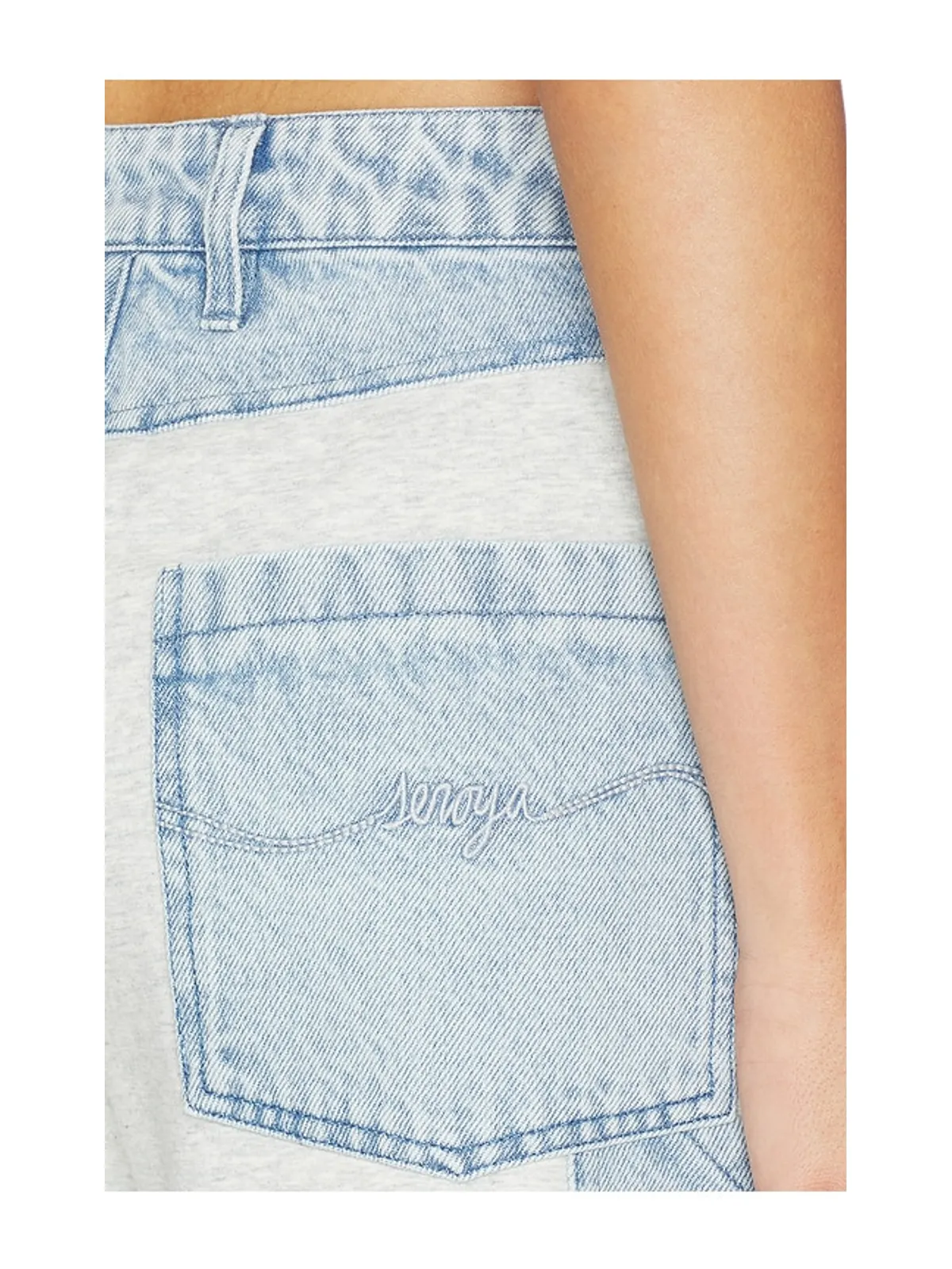 SEROYA TRAVIS パンツ - Light Grey,Blue. - 画像6