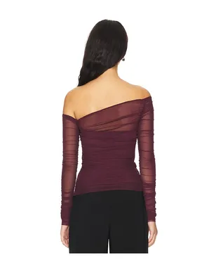 SEROYA SHAUNA ASYMETRIC MESH トップ - サムネイル4
