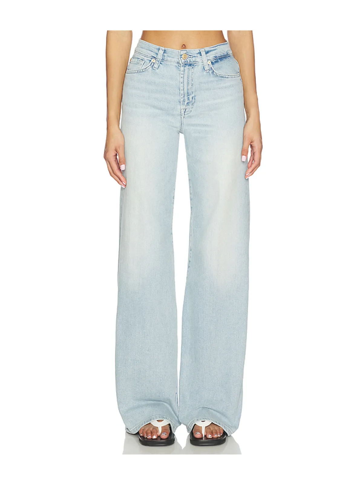 7 For All Mankind LOTTA ワイドレッグ - 画像1