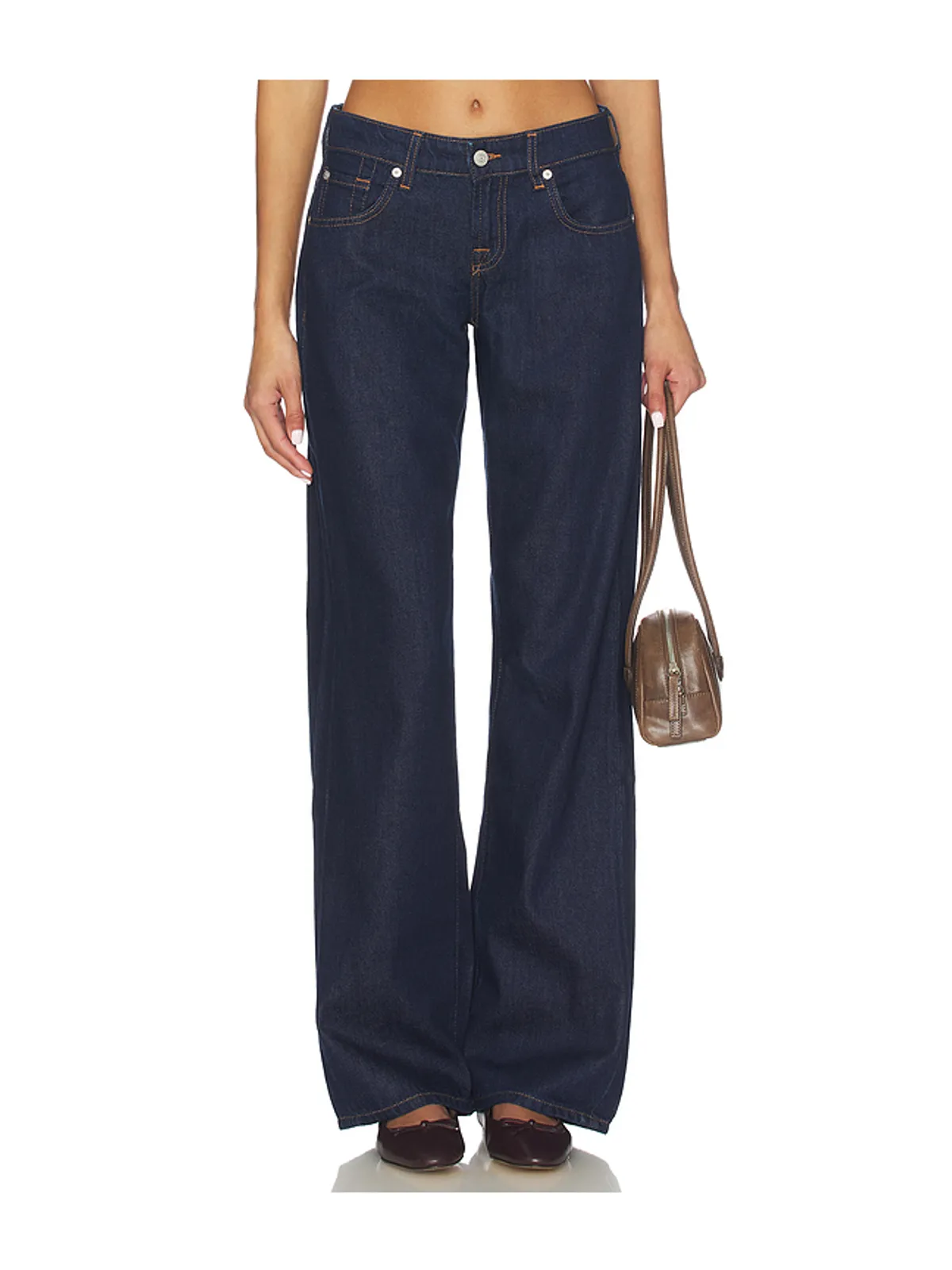 7 For All Mankind ローライズストレートレッグ - 画像1