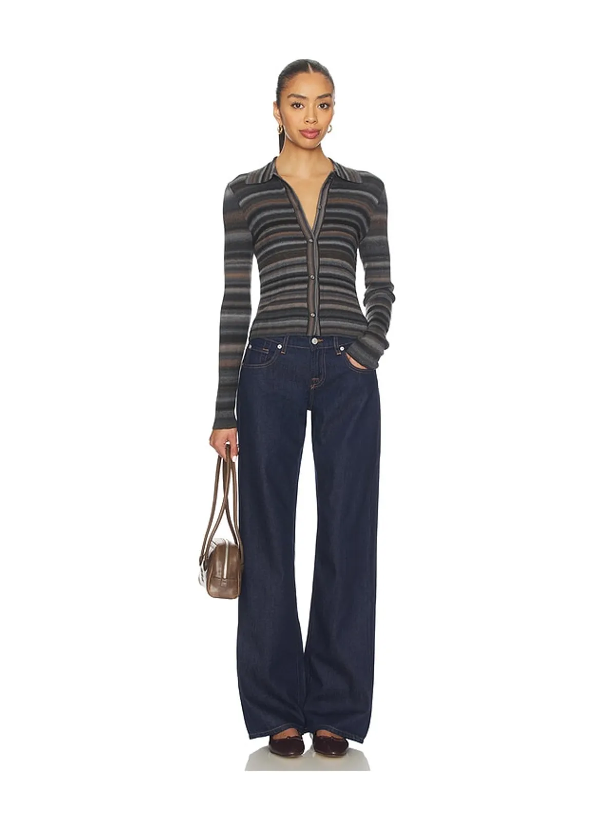 7 For All Mankind ローライズストレートレッグ - 画像5