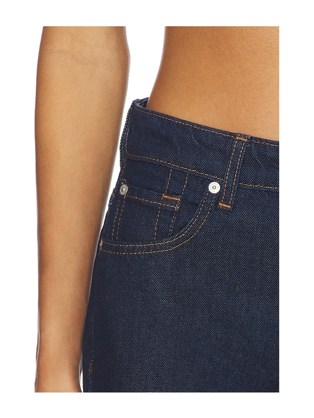 7 For All Mankind ローライズストレートレッグ - 画像6