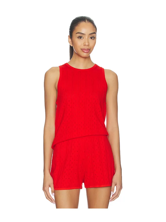 Soft Goat Soft Goat Pointelle Singlet Topの商品画像