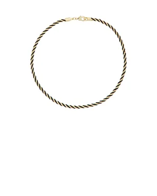 SHASHI DUET ネックレス - Metallic Gold,Black. - サムネイル1