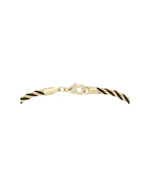 SHASHI DUET ネックレス - Metallic Gold,Black. - サムネイル3