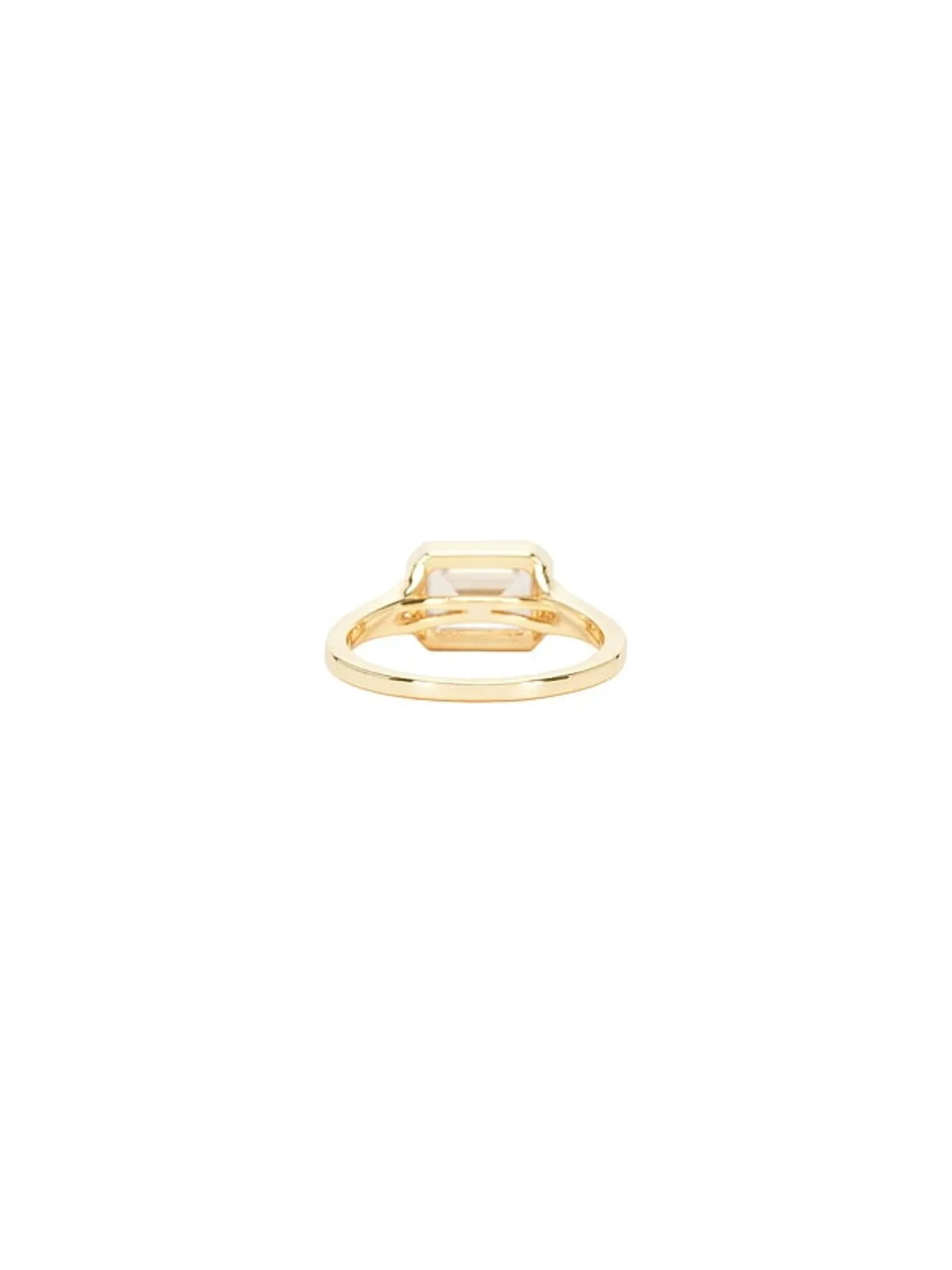 SHASHI EMERAL CUT BEZEL リング - 画像3