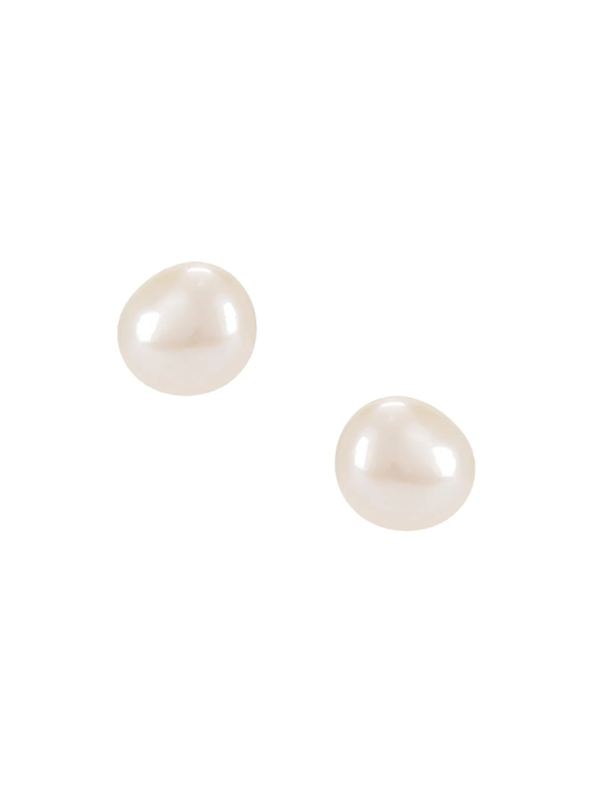 SHASHI PEARL スタッズイヤリング - 画像1