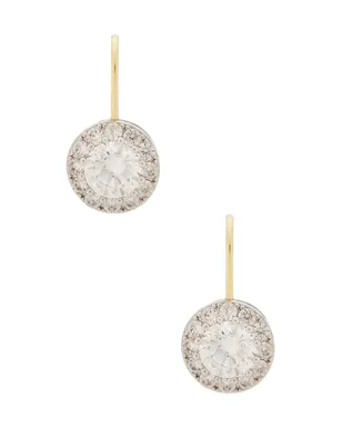 SHASHI GEORGIAN イヤリング - Metallic Gold,Metallic Silver. - サムネイル3