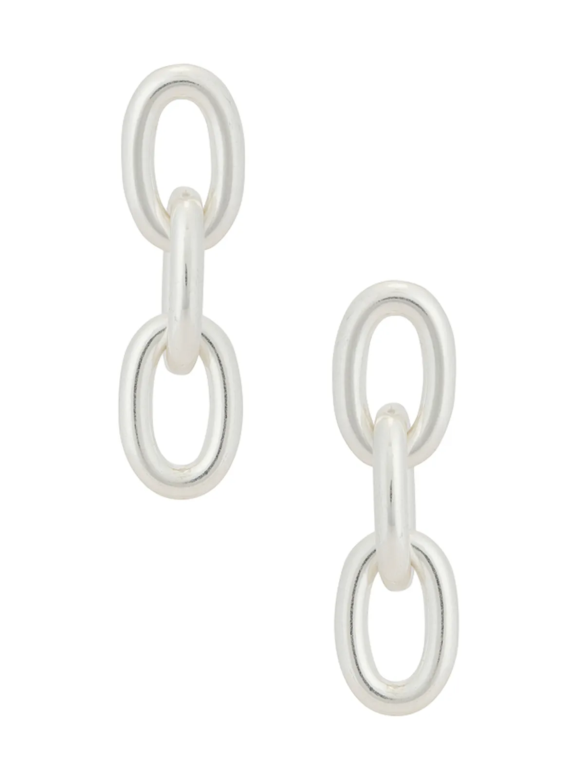 SHASHI PORTER イヤリング - Metallic Silver,Metallic Gold. - 画像1