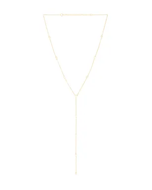 SHASHI Emily Diamond Lariat - サムネイル1
