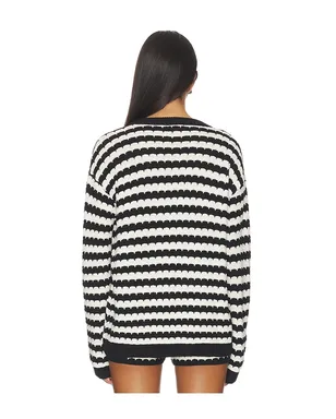 Show Me Your Mumu INEZ カーディガン - Black,White. - サムネイル4