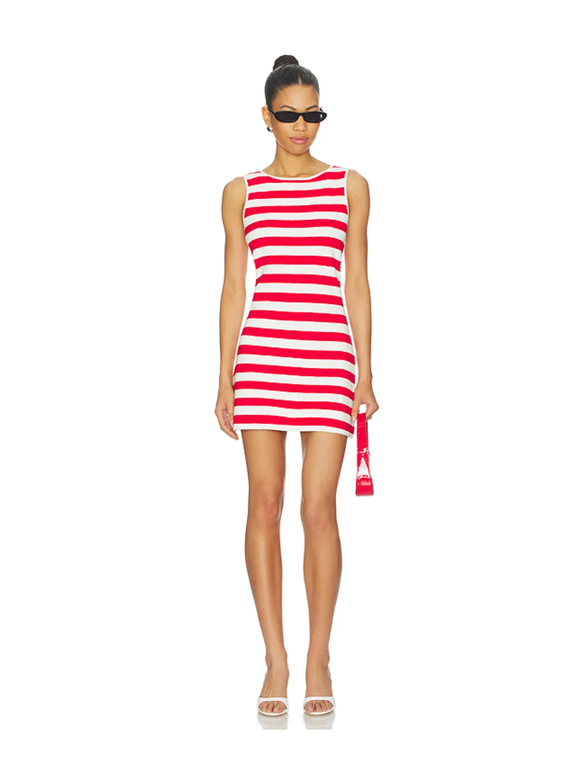 Show Me Your Mumu CAMERON ドレス - Red,White. - 画像1