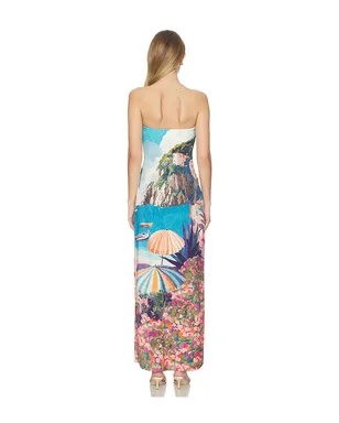 Show Me Your Mumu TAYLOR チューブドレス - Blue,Blush. - サムネイル3