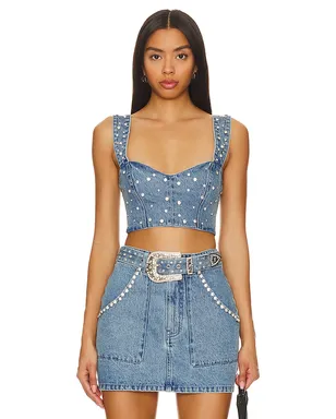 Show Me Your Mumu SHANIA クロップトップ - サムネイル1
