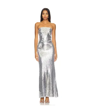 SIMONMILLER SCULPTY STRAPLESS SEQUIN ドレス - サムネイル1