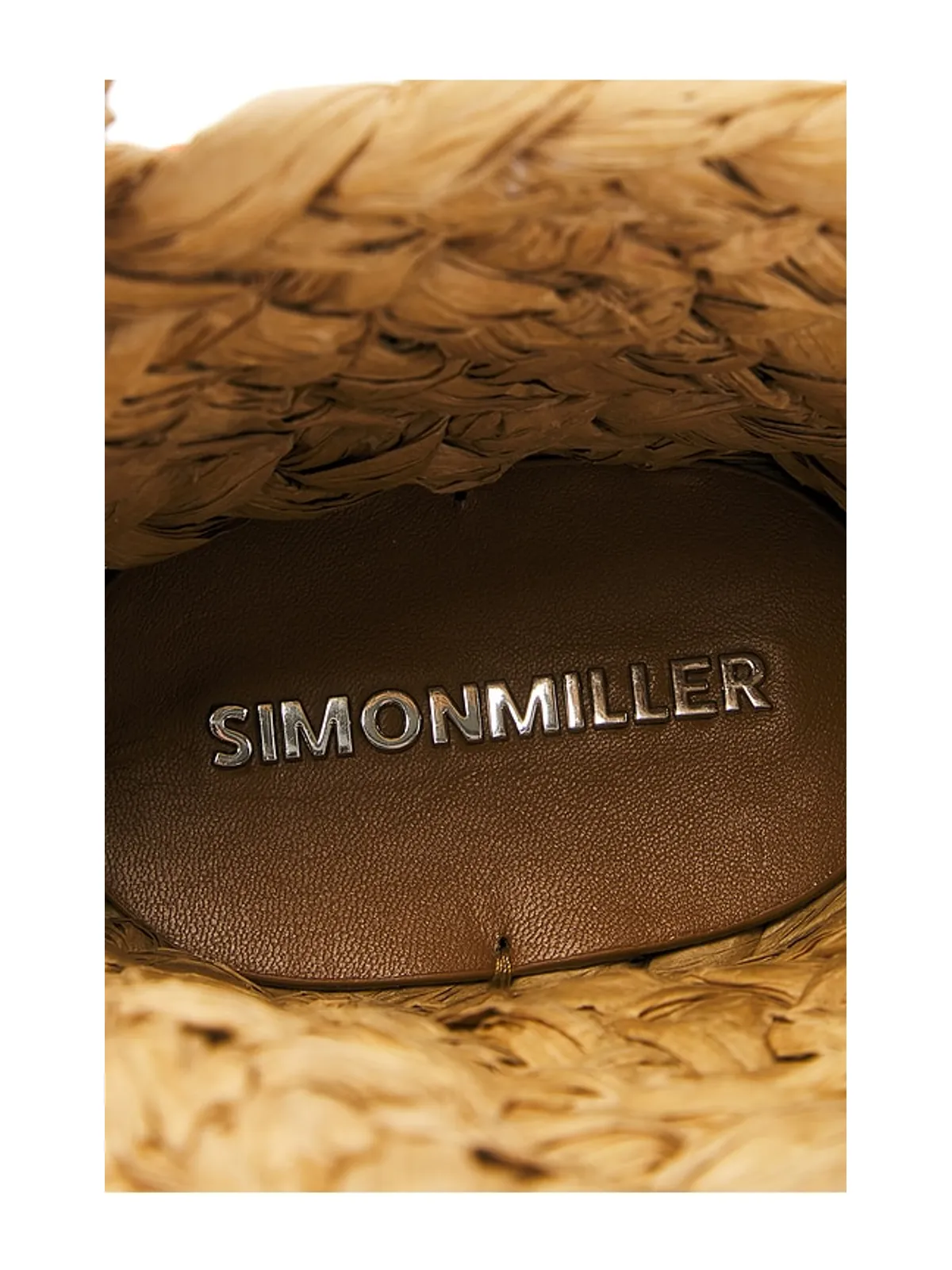 SIMONMILLER BEADED MERCADO ミニトートバッグ - Beige,Orange. - 画像5