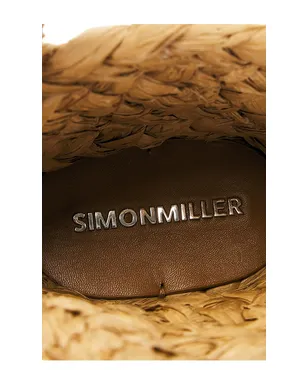 SIMONMILLER BEADED MERCADO ミニトートバッグ - Beige,Orange. - サムネイル5