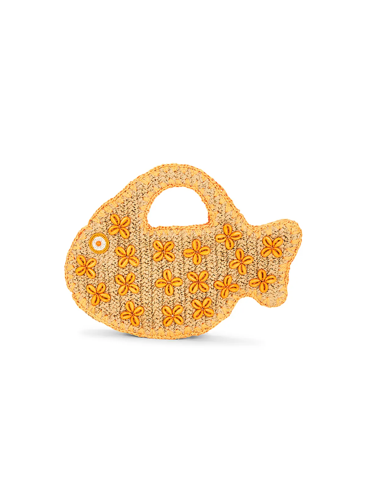 SIMONMILLER PUKA FISH トップハンドルバッグ - Orange,Neutral. - 画像2