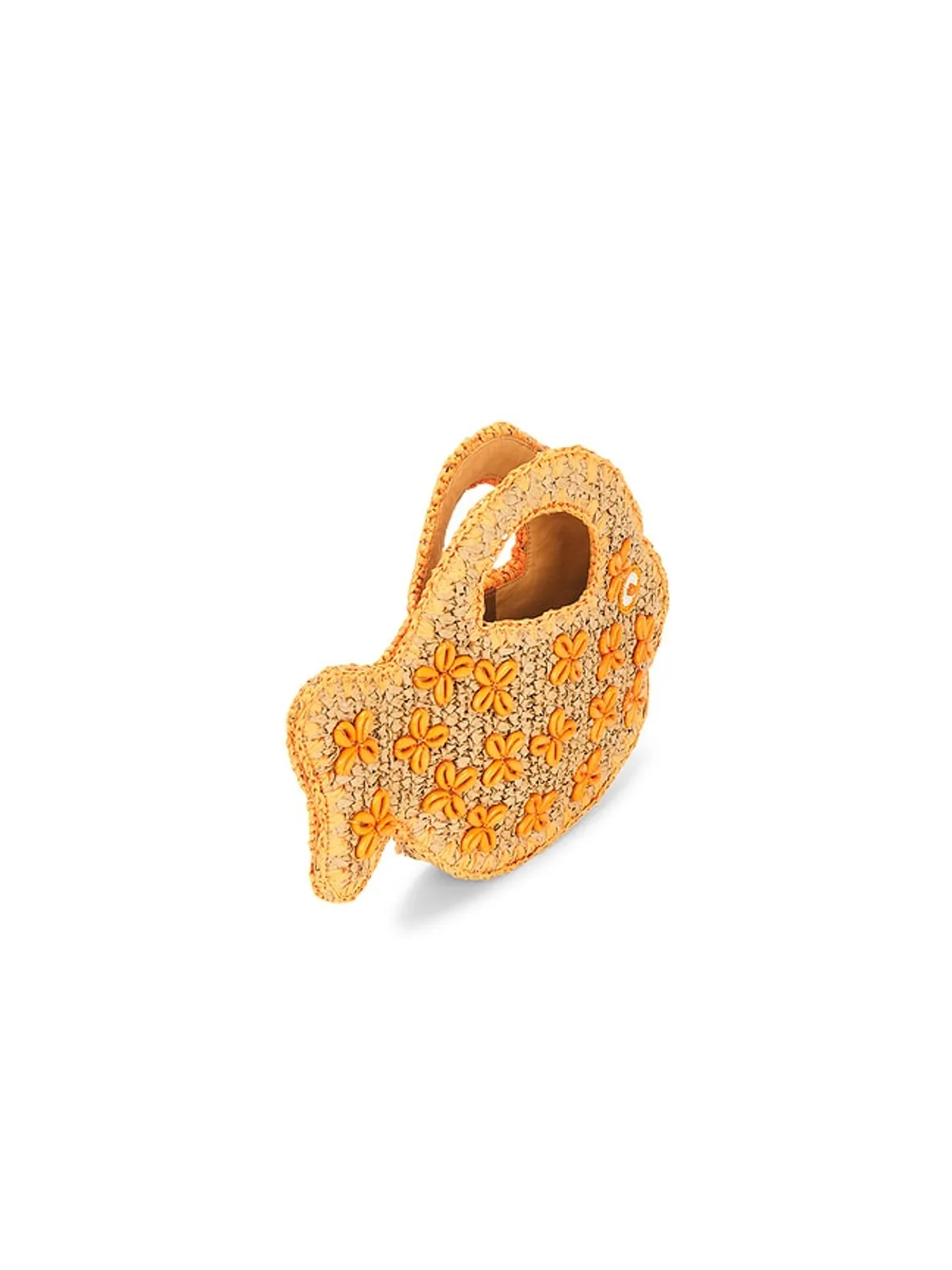 SIMONMILLER PUKA FISH トップハンドルバッグ - Orange,Neutral. - 画像4