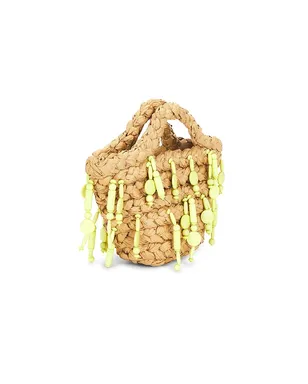 SIMONMILLER BEADED SHELLY トートバッグ - Yellow,Neutral. - サムネイル3