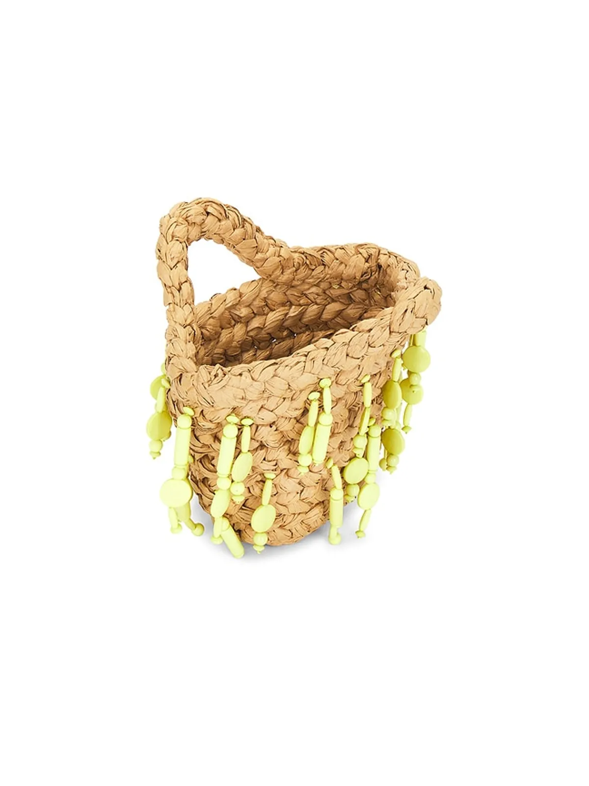 SIMONMILLER BEADED SHELLY トートバッグ - Yellow,Neutral. - 画像4