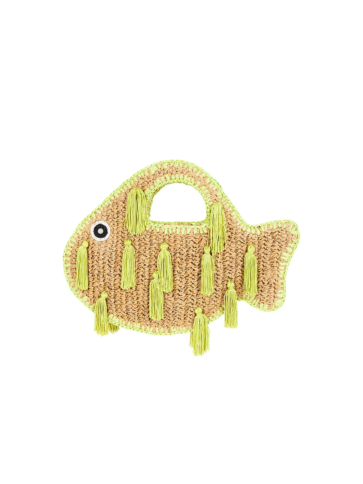 SIMONMILLER TASSEL FISH トップハンドルバッグ - Yellow,Neutral. - 画像2