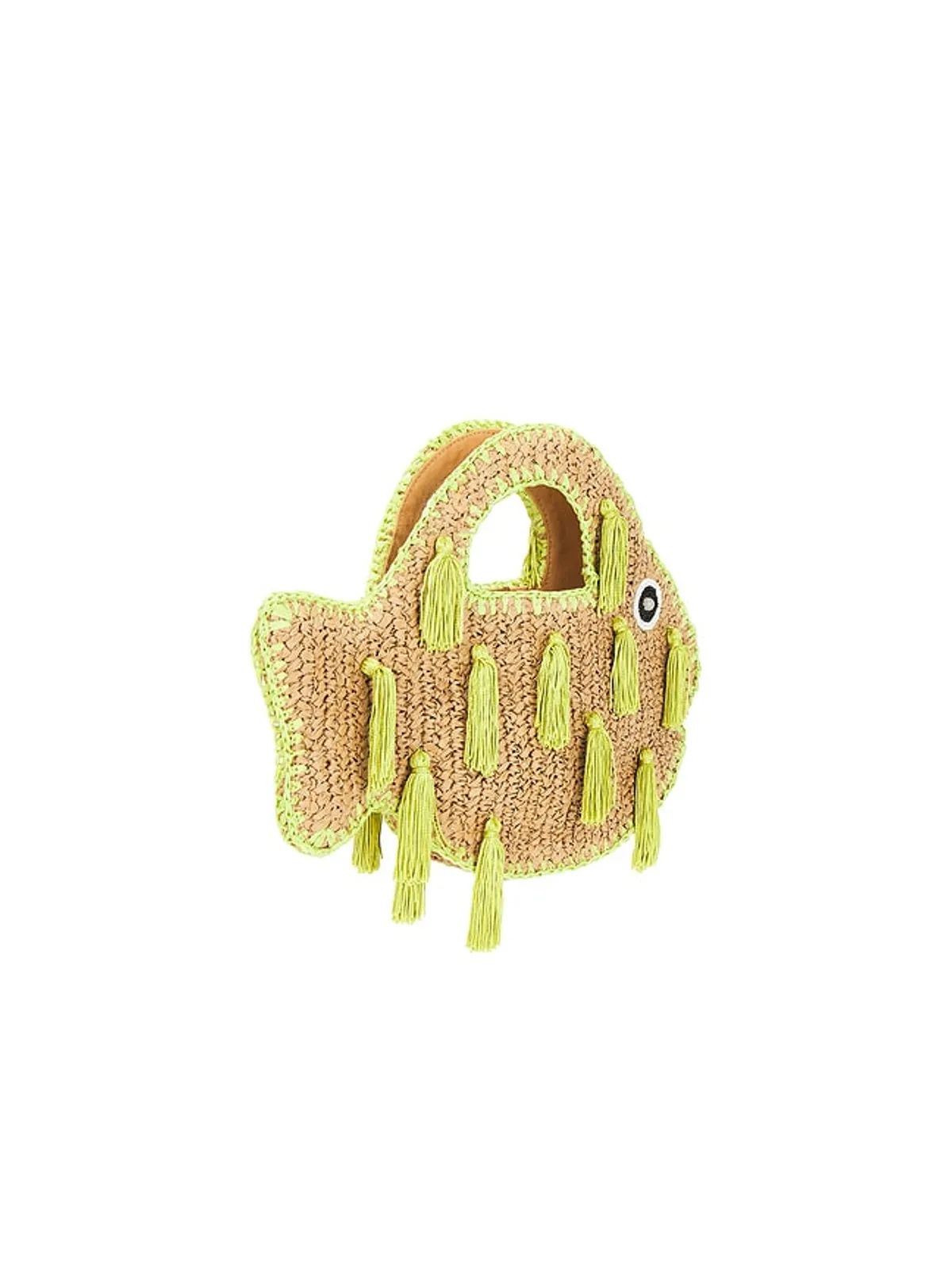 SIMONMILLER TASSEL FISH トップハンドルバッグ - Yellow,Neutral. - 画像3