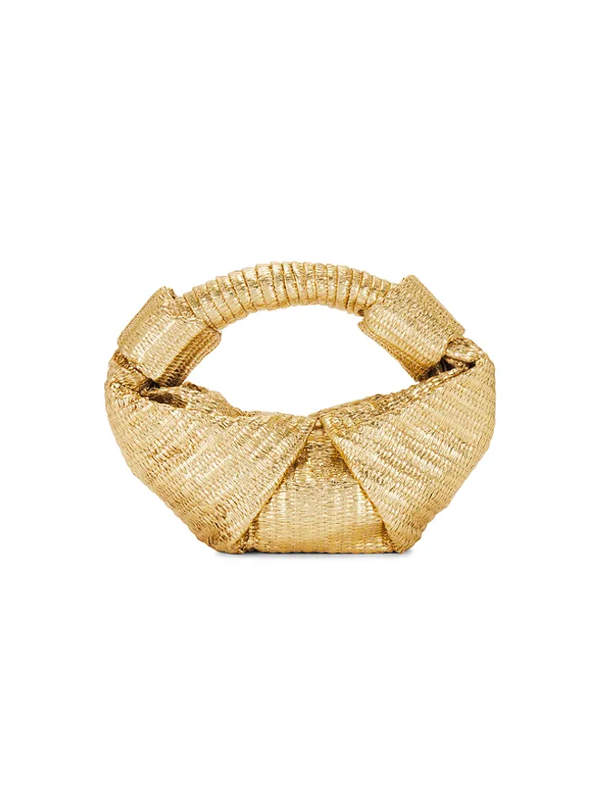 SIMONMILLER SIMONMILLER METALLIC RAFFIA LOPSY バッグの商品画像