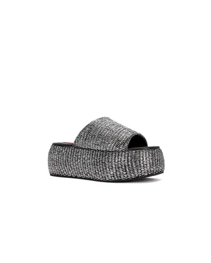 SIMONMILLER CLOUDY PLATFORM サンダル - Metallic Silver, grey. - サムネイル2