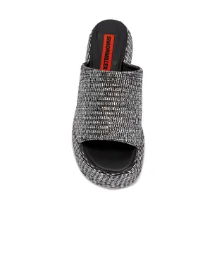 SIMONMILLER CLOUDY PLATFORM サンダル - Metallic Silver, grey. - サムネイル4