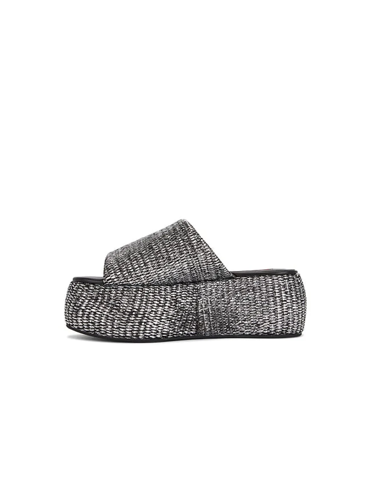 SIMONMILLER CLOUDY PLATFORM サンダル - Metallic Silver, grey. - 画像5