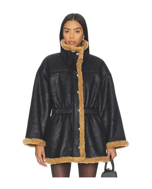 SIMONMILLER YARA FAUX SHEARLING ジャケット - サムネイル1