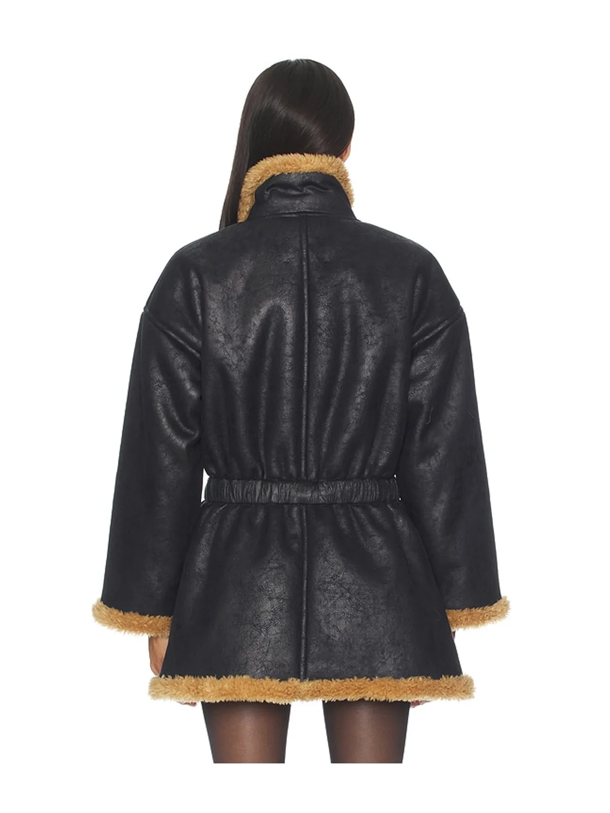 SIMONMILLER YARA FAUX SHEARLING ジャケット - 画像4