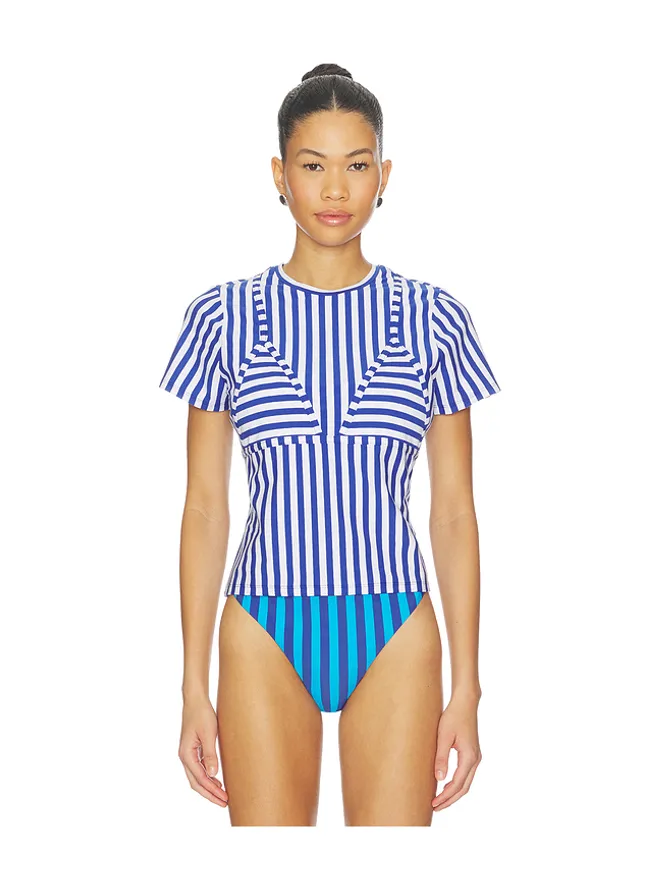 SIMONMILLER SIMONMILLER BWAI STRIPED Tシャツの商品画像
