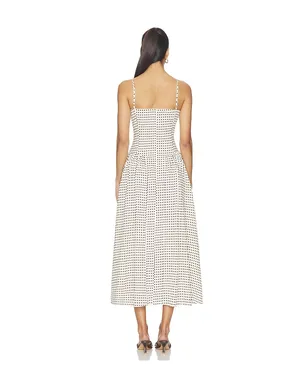 Sister NY LOU LOU ドレス - Ivory,Brown. - サムネイル3