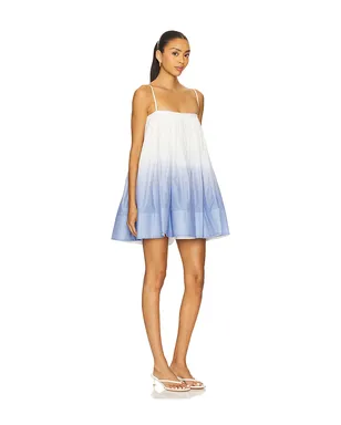 SAU LEE HAVANA ドレス - White,Blue. - サムネイル2