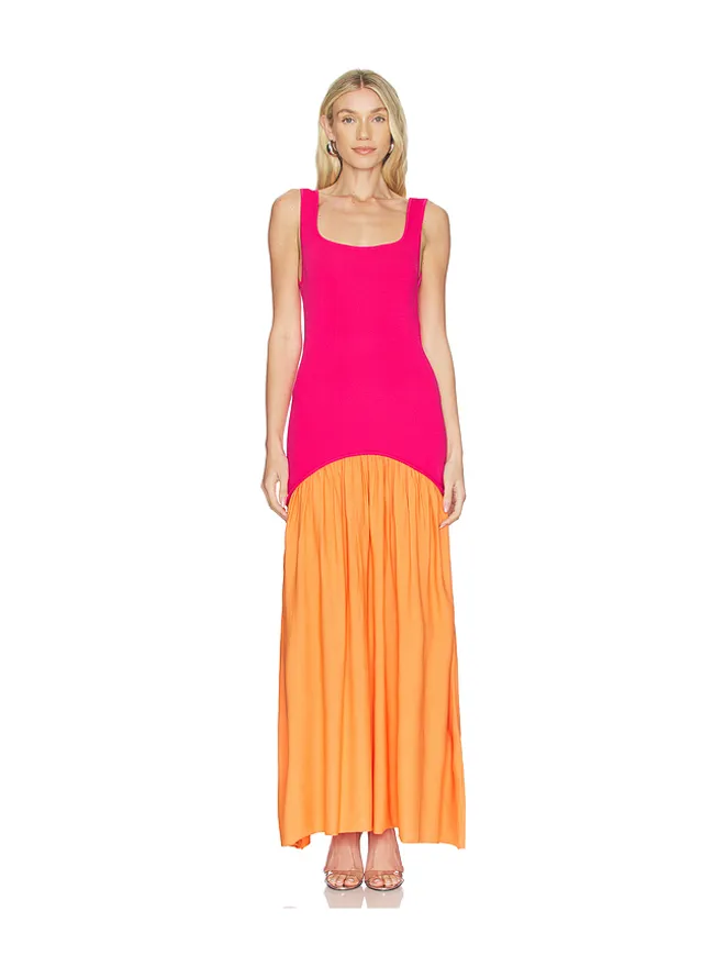 Solid & Striped Solid & Striped CAMILA ドレス - Fuchsia,Orange.の商品画像