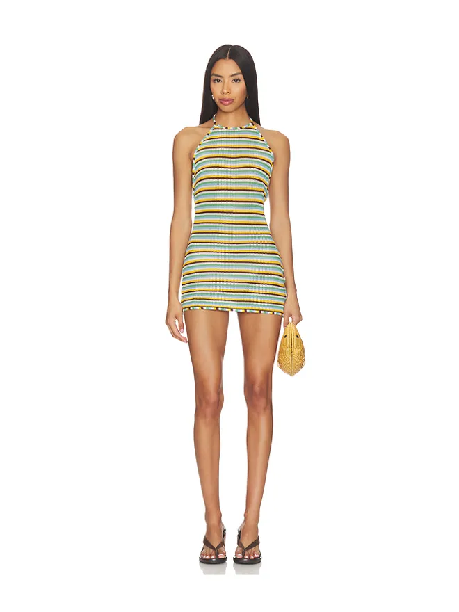 Solid & Striped Solid & Striped ANNIE ドレス - Yellow,Blue.の商品画像